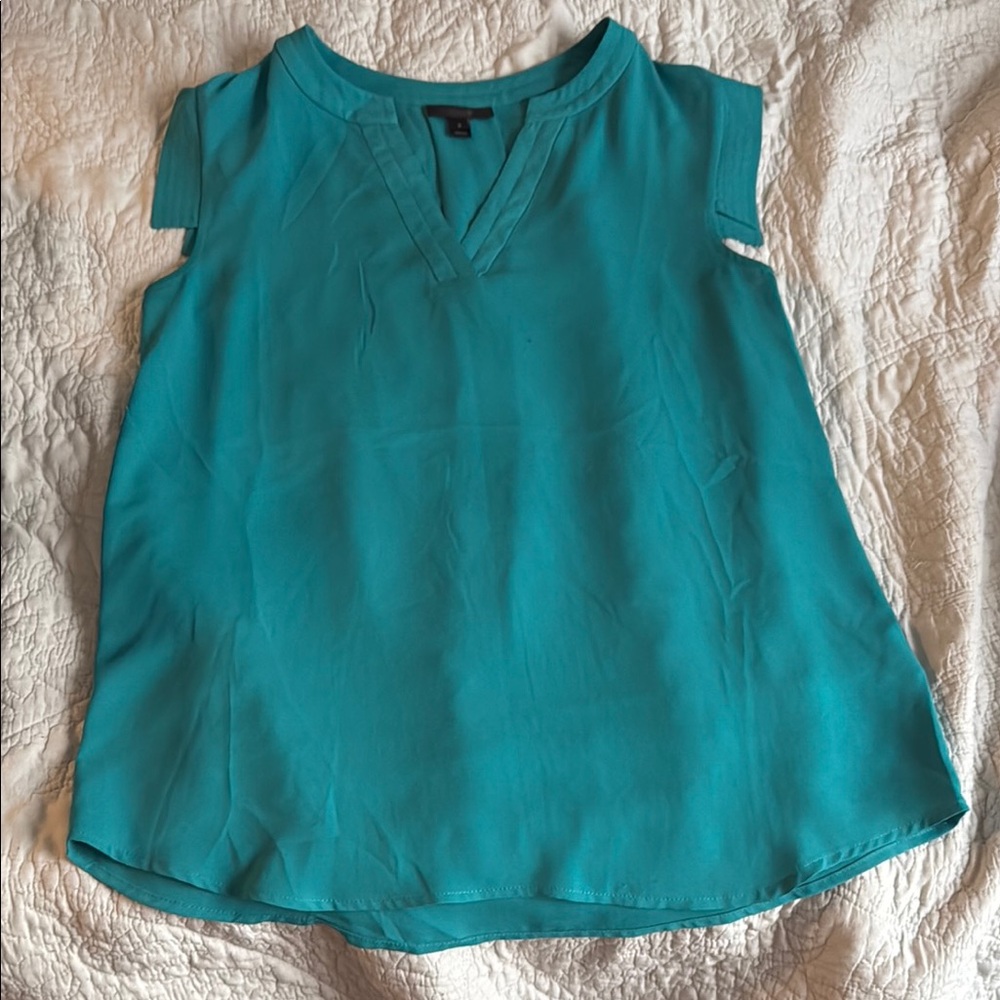 J. Crew Turquoise Blouse